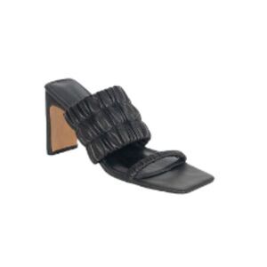 Jonathan Simkhai Felix Elastic Heeled Mules Black 39 NWT